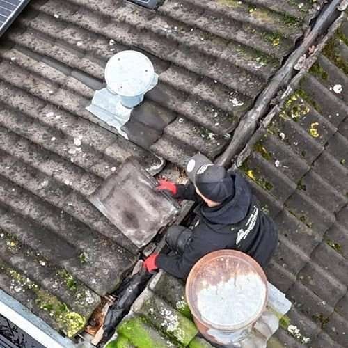Een dakrenovatie bij oud pannendak in Almelo
