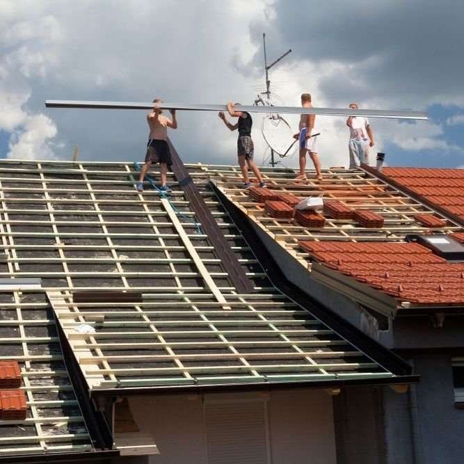 Plat dak Almelo opnieuw leggen